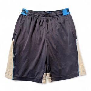 Head Men's Black and Beige Athletic Shorts